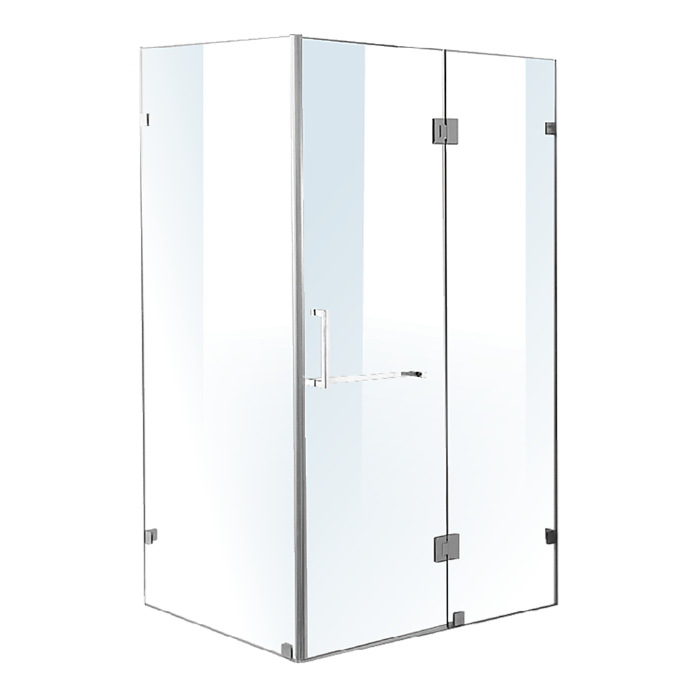 1200 x 700mm Frameless 10mm Glass Shower Screen By Della Francesca V63-831151