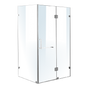 1200 x 700mm Frameless 10mm Glass Shower Screen By Della Francesca V63-831151