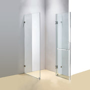 1200 x 800mm Frameless 10mm Glass Shower Screen By Della Francesca V63-831161
