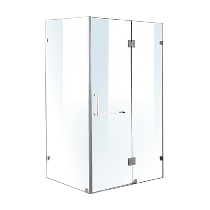 1200 x 800mm Frameless 10mm Glass Shower Screen By Della Francesca V63-831161