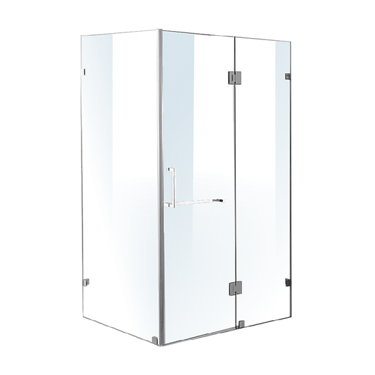 1200 x 800mm Frameless 10mm Glass Shower Screen By Della Francesca V63-831161