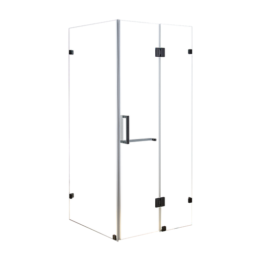 1100 x 1000mm Frameless 10mm Glass Shower Screen By Della Francesca V63-831171