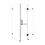 1100 x 1000mm Frameless 10mm Glass Shower Screen By Della Francesca V63-831171