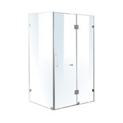 1200 x 1000mm Frameless 10mm Glass Shower Screen By Della Francesca V63-831221