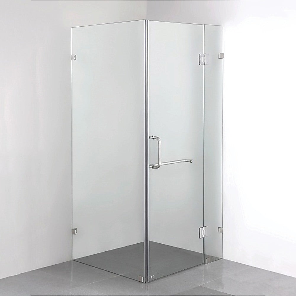 1000 x 800mm Frameless 10mm Glass Shower Screen By Della Francesca V63-831341