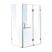 1100 x 900mm Frameless 10mm Glass Shower Screen By Della Francesca V63-831381