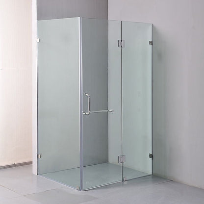 1200 x 1000mm Frameless 10mm Glass Shower Screen By Della Francesca V63-831431