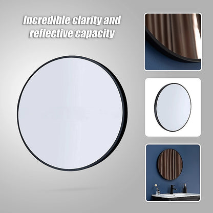 60cm Round Wall Mirror Bathroom Makeup Mirror by Della Francesca V63-831461