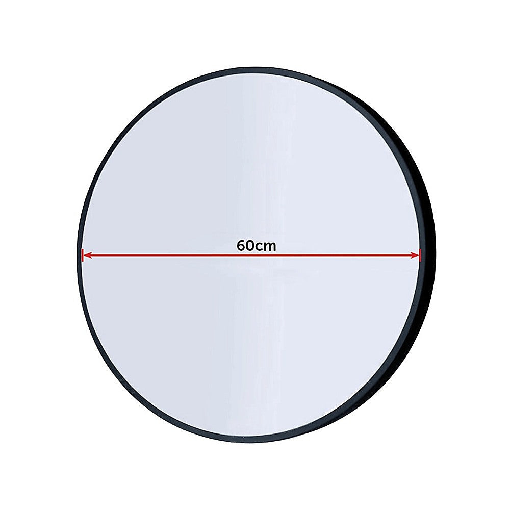 60cm Round Wall Mirror Bathroom Makeup Mirror by Della Francesca V63-831461