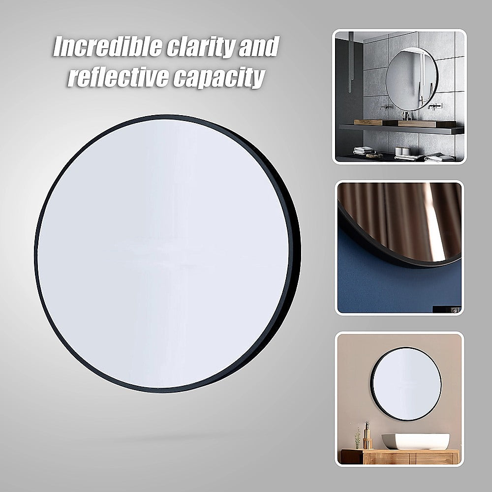 90cm Round Wall Mirror Bathroom Makeup Mirror by Della Francesca V63-831491