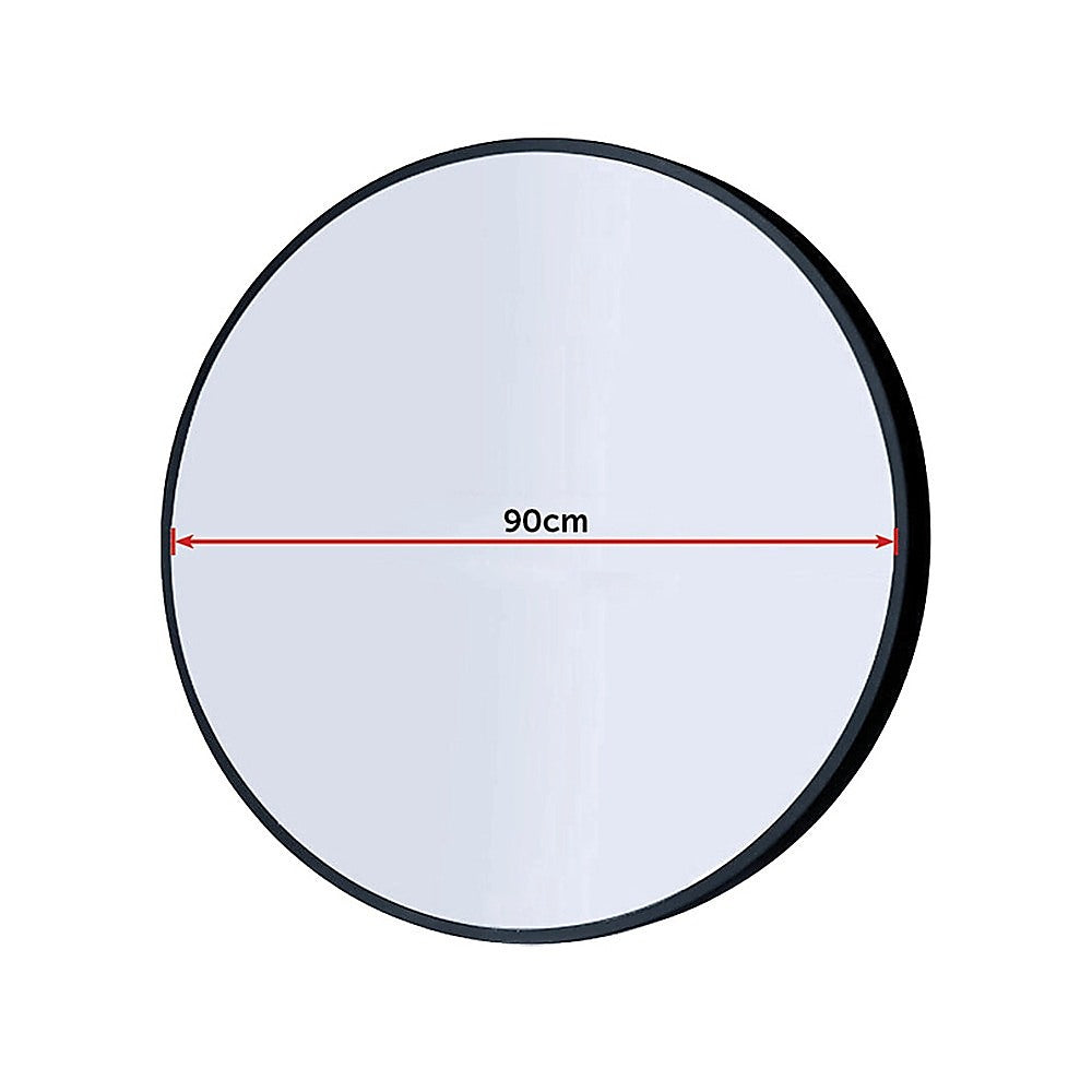 90cm Round Wall Mirror Bathroom Makeup Mirror by Della Francesca V63-831491