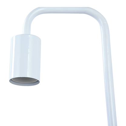 Modern Table lamp Desk Light Timber Base Bedside Bedroom White V63-831561