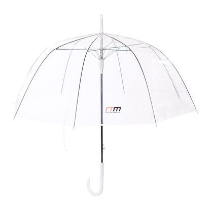 5x Clear Transparent Rain Walking Umbrella Parasol PVC Dome Wedding Party Favour V63-831651