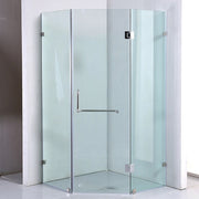 1000 x 1000mm Frameless 10mm Glass Shower Screen By Della Francesca V63-831661