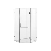 1000 x 1000mm Frameless 10mm Glass Shower Screen By Della Francesca V63-831661