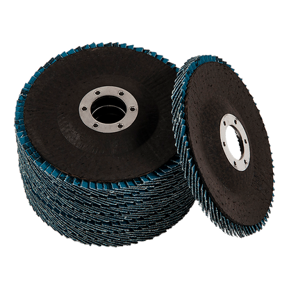 50x Pack Premium Zirconia Flap Disc Sanding Grinding 115mm 4.5" 40 Grit V63-831691