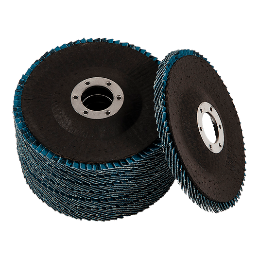 50x Pack Premium Zirconia Flap Disc Sanding Grinding 115mm 4.5" 40 Grit V63-831691