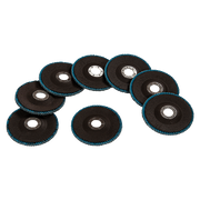 50x Pack Premium Zirconia Flap Disc Sanding Grinding 115mm 4.5" 40 Grit V63-831691