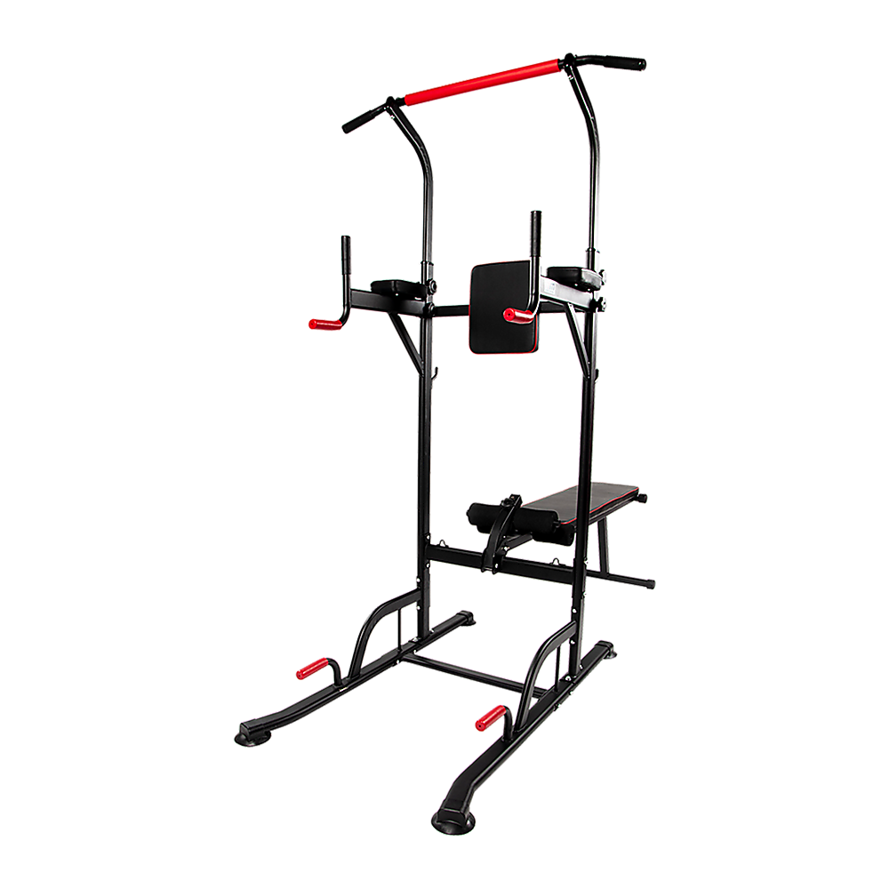 Power Tower Pull Up Weight Bench Dip Multi Station Chin Up Home Gym Equipment V63-831701