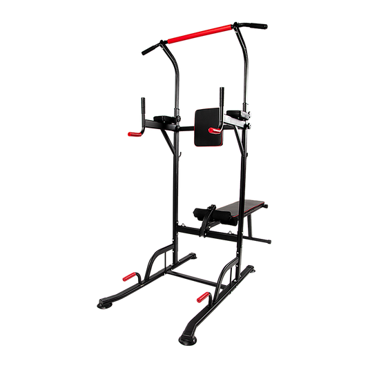 Power Tower Pull Up Weight Bench Dip Multi Station Chin Up Home Gym Equipment V63-831701