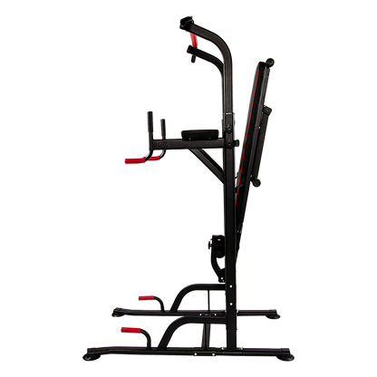 Power Tower Pull Up Weight Bench Dip Multi Station Chin Up Home Gym Equipment V63-831701