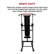 Power Tower Pull Up Weight Bench Dip Multi Station Chin Up Home Gym Equipment V63-831701