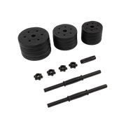 20kg Dumbbell Set Home Gym Fitness Exercise Weights Bar Plate V63-831711