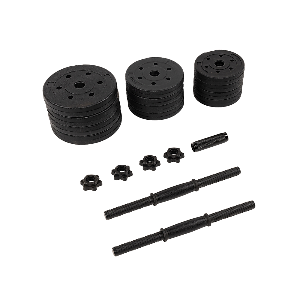 20kg Dumbbell Set Home Gym Fitness Exercise Weights Bar Plate V63-831711