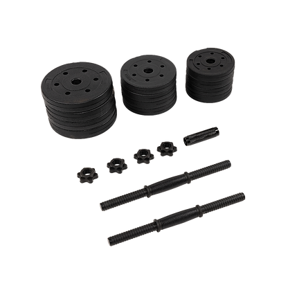 20kg Dumbbell Set Home Gym Fitness Exercise Weights Bar Plate V63-831711