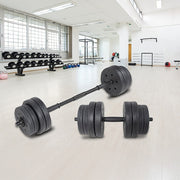 20kg Dumbbell Set Home Gym Fitness Exercise Weights Bar Plate V63-831711