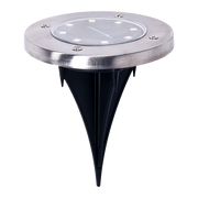 12x Solar Powered LED Buried Inground Recessed Light Garden Outdoor Deck Path V63-831721