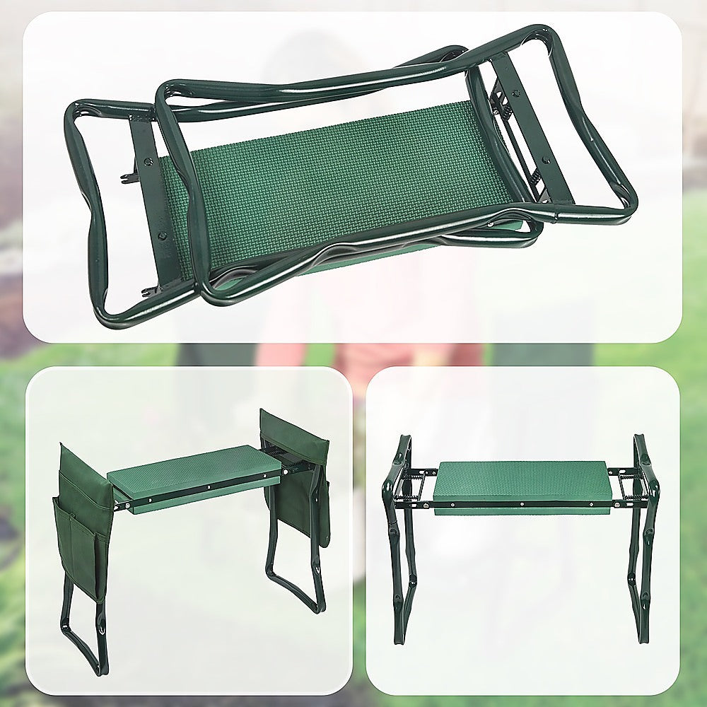 Garden Seat Folding Kneeler Bench Kneeling Soft Eva Pad V63-831771