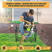 Garden Seat Folding Kneeler Bench Kneeling Soft Eva Pad V63-831771