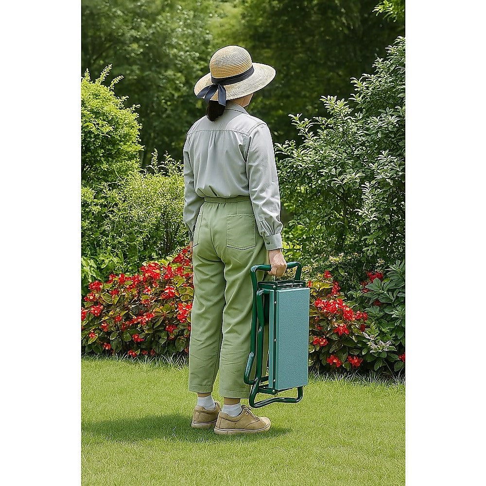 Garden Seat Folding Kneeler Bench Kneeling Soft Eva Pad V63-831771