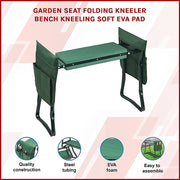 Garden Seat Folding Kneeler Bench Kneeling Soft Eva Pad V63-831771