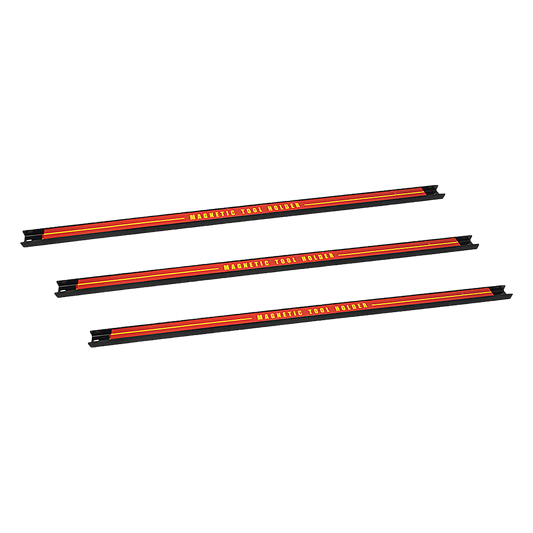 3 x 61cm Magnetic Wall Mounted Tool Holder Storage Organiser Garage Workshop V63-831781