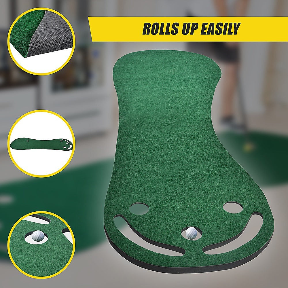 Golf Putting Green Par Three 95cm x 275cm V63-831791