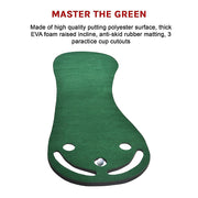 Golf Putting Green Par Three 95cm x 275cm V63-831791