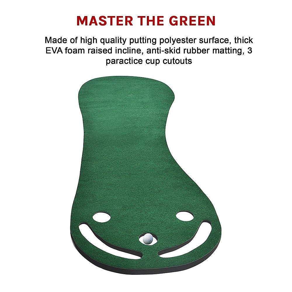 Golf Putting Green Par Three 95cm x 275cm V63-831791