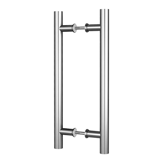 Round 300mm Stainless Steel Push Pull Door Handle for Wood Glass V63-831861