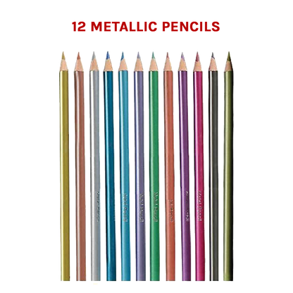 Art Sketch Pencils Oil Drawing Colouring Graphite Charcoal Pencil Set 72pcs/set V63-831871