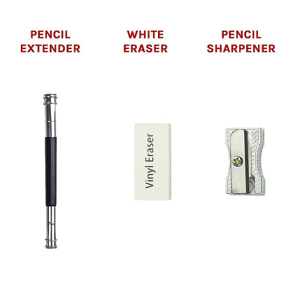 Art Sketch Pencils Oil Drawing Colouring Graphite Charcoal Pencil Set 72pcs/set V63-831871