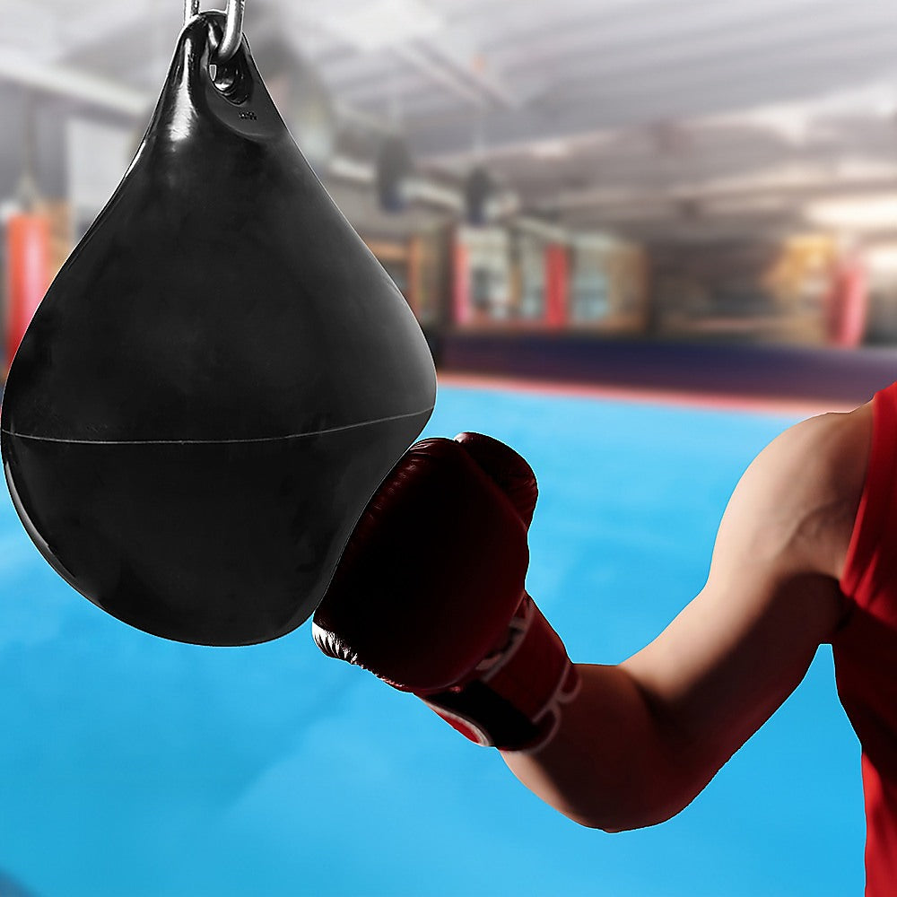 30L Water Punching Bag Aqua with D-Shackle and Chain