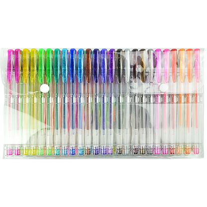 Glitter Gel Pens (100 pack) with 2.5X More Ink - Craft, Kids & Adult Colouring V63-831911