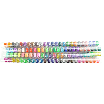 Glitter Gel Pens (100 pack) with 2.5X More Ink - Craft, Kids & Adult Colouring V63-831911