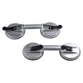 4 x Double Suction Glass Lifting Tool 70kg Vacuum Puller Lifter Aluminium V63-831921