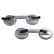 4 x Double Suction Glass Lifting Tool 70kg Vacuum Puller Lifter Aluminium V63-831921