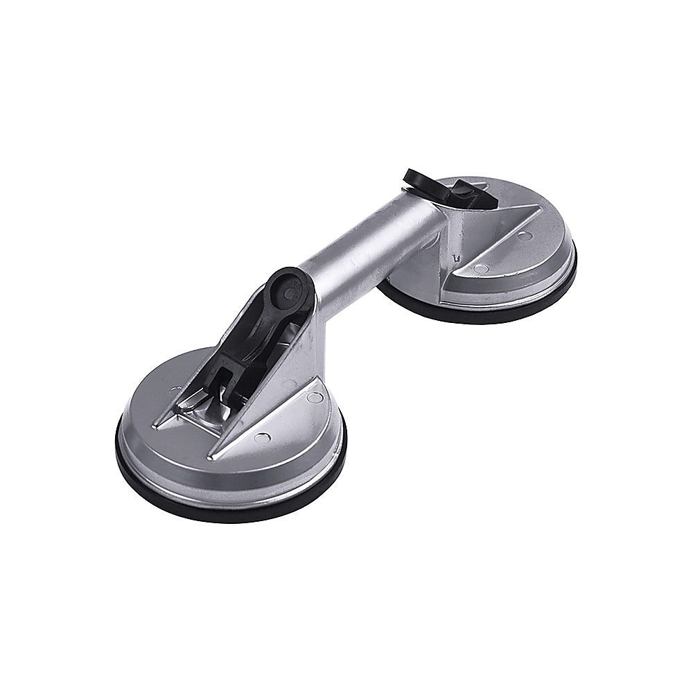 4 x Double Suction Glass Lifting Tool 70kg Vacuum Puller Lifter Aluminium V63-831921