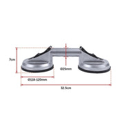 4 x Double Suction Glass Lifting Tool 70kg Vacuum Puller Lifter Aluminium V63-831921