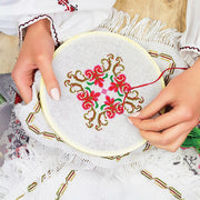 Embroidery Starter Kit Cross Stitch Kit DIY Hand Craft Stitch 50 Colour Kit V63-831951